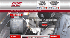 Desktop Screenshot of eaverstirepros.com